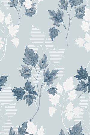 绿植树叶印花华亿平台图片