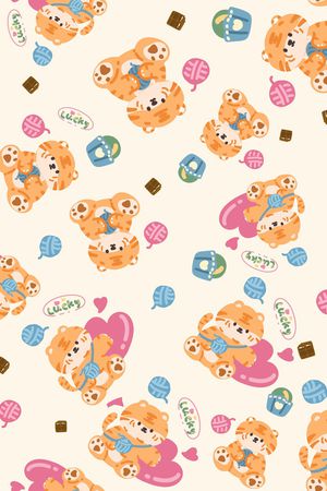 虎年印花华亿平台图片