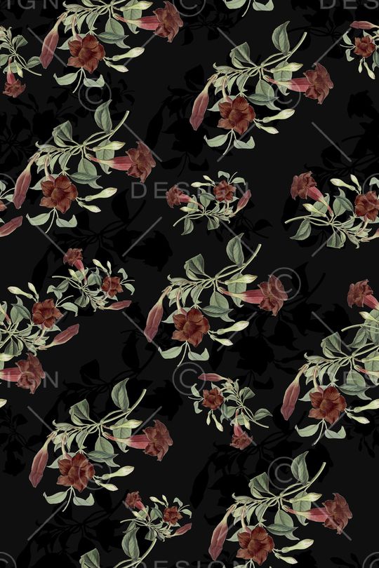 绿植树叶印花华亿平台图片