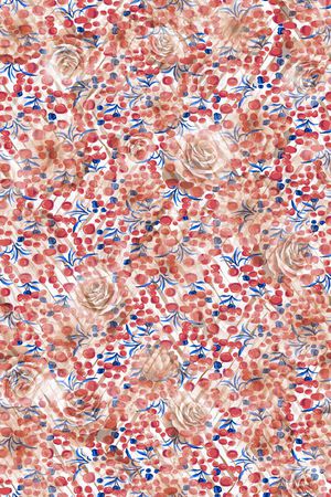 水彩印花华亿平台图片