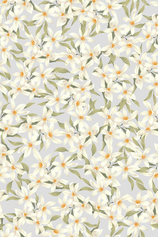 清爽底花卉印花华亿平台图片