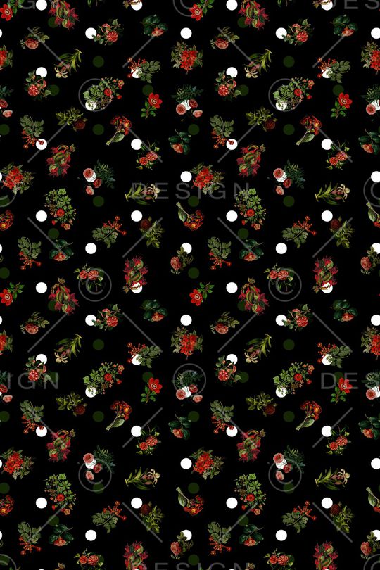 小清新印花华亿平台图片