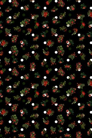 小清新印花华亿平台图片