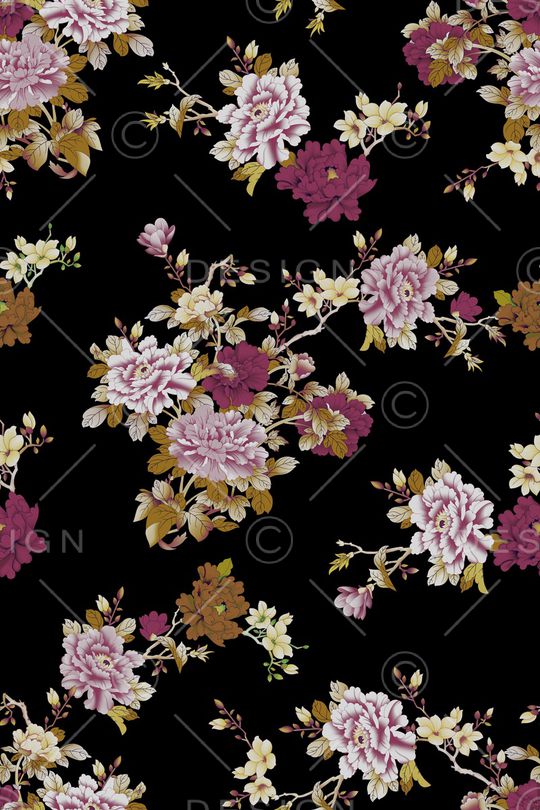 中国风印花华亿平台图片