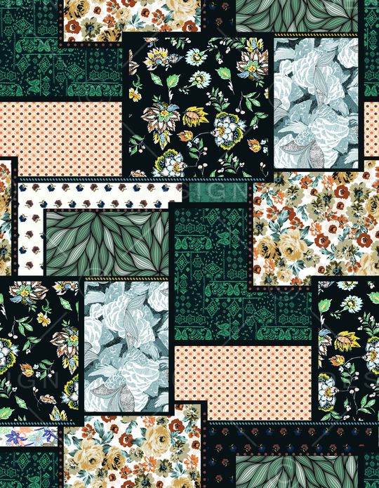 几何印花华亿平台图片