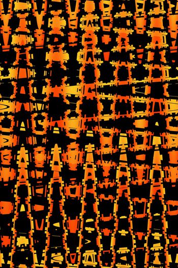 线条印花华亿平台图片