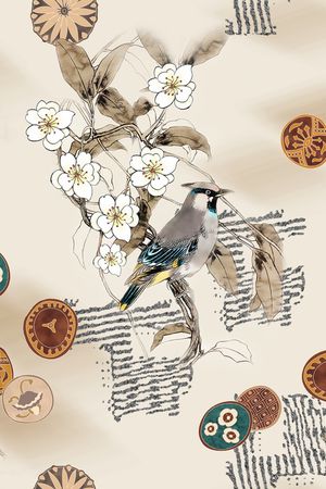 连衣裙印花华亿平台图片