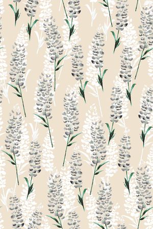 清爽底花卉印花华亿平台图片