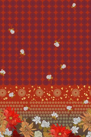 中国风印花华亿平台图片