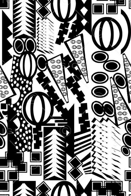 几何印花华亿平台图片