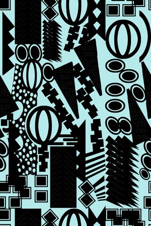 几何印花华亿平台图片