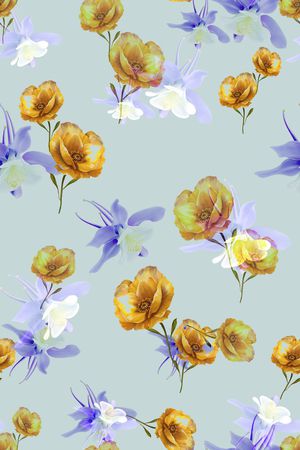 水彩印花华亿平台图片