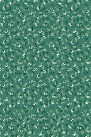 花卉蝴蝶印花华亿平台图片