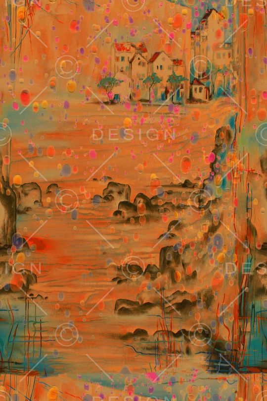 大牌风印花华亿平台图片