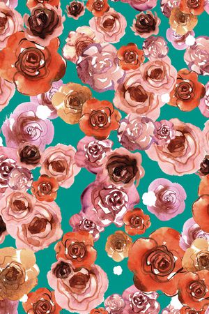 绿植树叶印花华亿平台图片