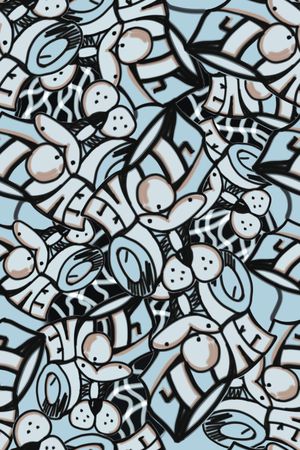 字母印花华亿平台图片