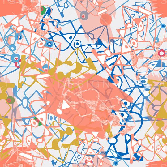 线条印花华亿平台图片