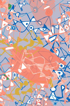 线条印花华亿平台图片