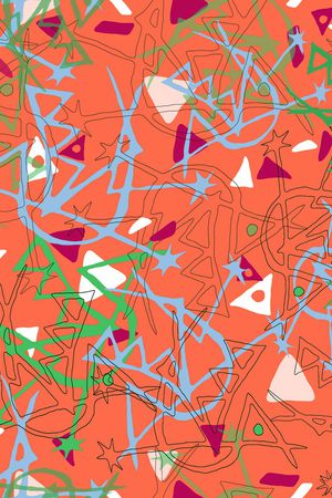 线条印花华亿平台图片