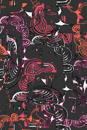 线条印花华亿平台图片