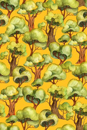 植物印花华亿平台图片