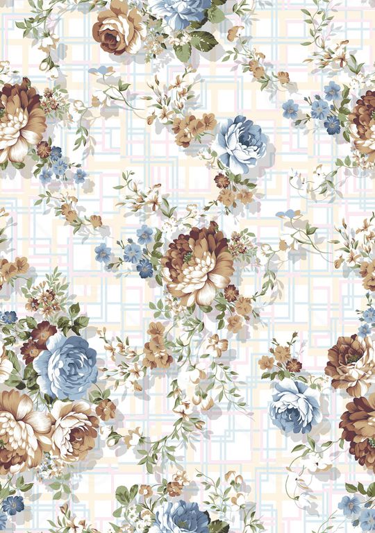 绿植树叶印花华亿平台图片