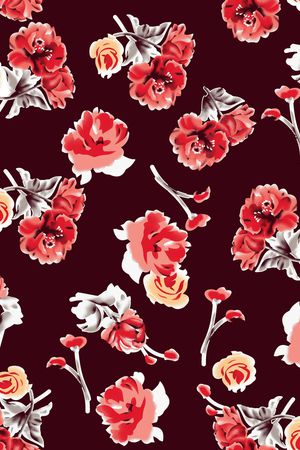 绿植树叶印花华亿平台图片