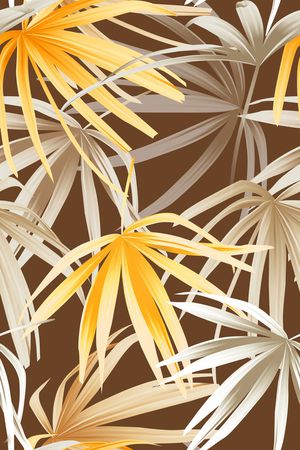 绿植树叶印花华亿平台图片