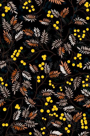 树枝印花华亿平台图片