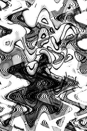 线条印花华亿平台图片