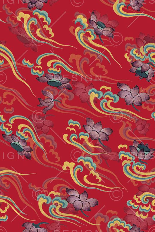 旗袍印花华亿平台图片