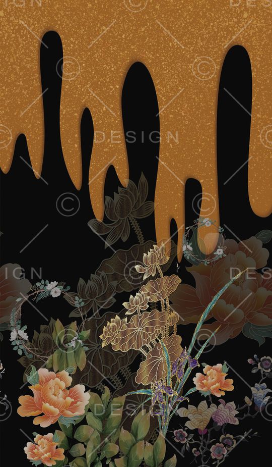 定位花印花华亿平台图片