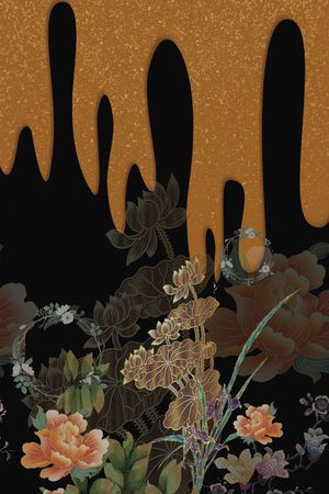 定位花印花华亿平台图片