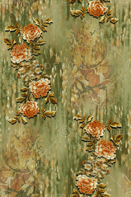 中国风印花华亿平台图片