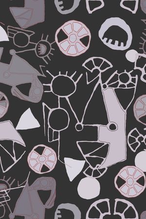 线条印花华亿平台图片