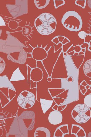 线条印花华亿平台图片