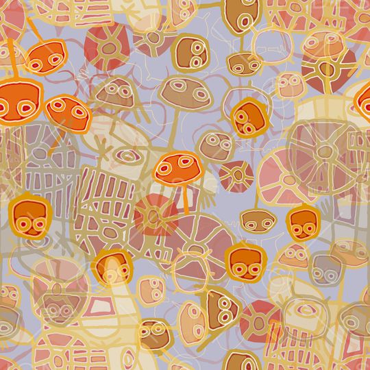 线条印花华亿平台图片