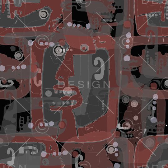 线条印花华亿平台图片