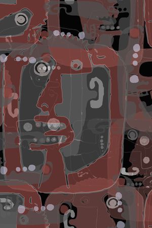 线条印花华亿平台图片