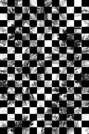 几何印花华亿平台图片