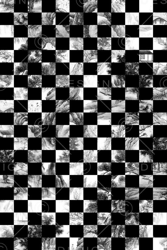 几何印花华亿平台图片