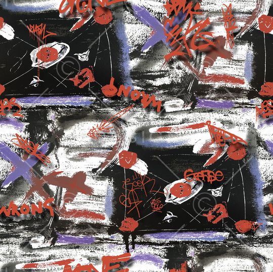 字母印花华亿平台图片