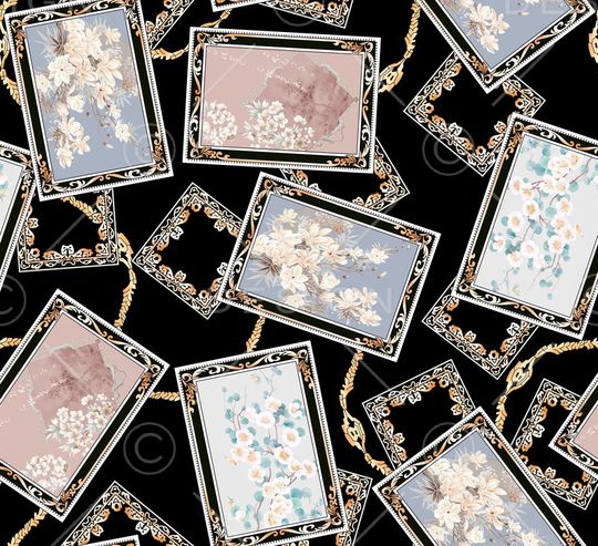 几何印花华亿平台图片