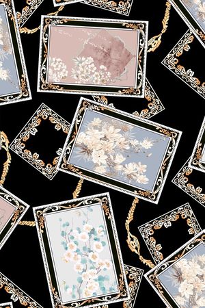 几何印花华亿平台图片