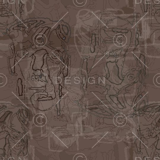 线条印花华亿平台图片