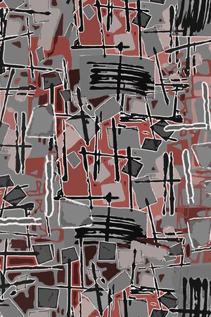 线条印花华亿平台图片