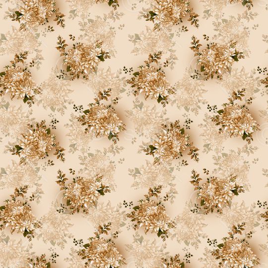 绿植树叶印花华亿平台图片