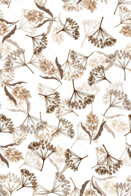 清爽底花卉印花华亿平台图片