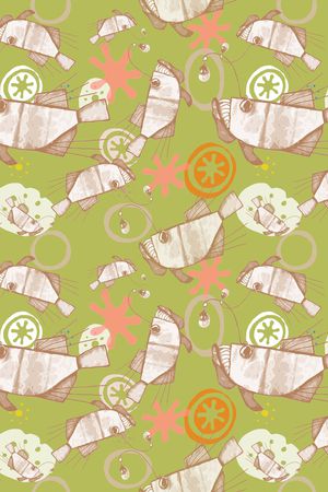 几何印花华亿平台图片