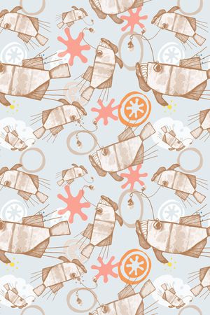 几何印花华亿平台图片